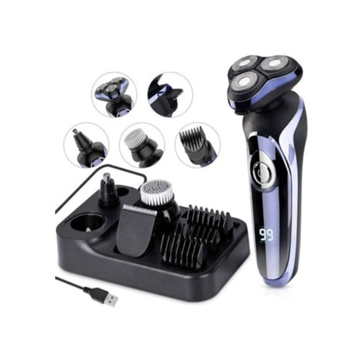Aparat de ras electric, 2 viteze, negru