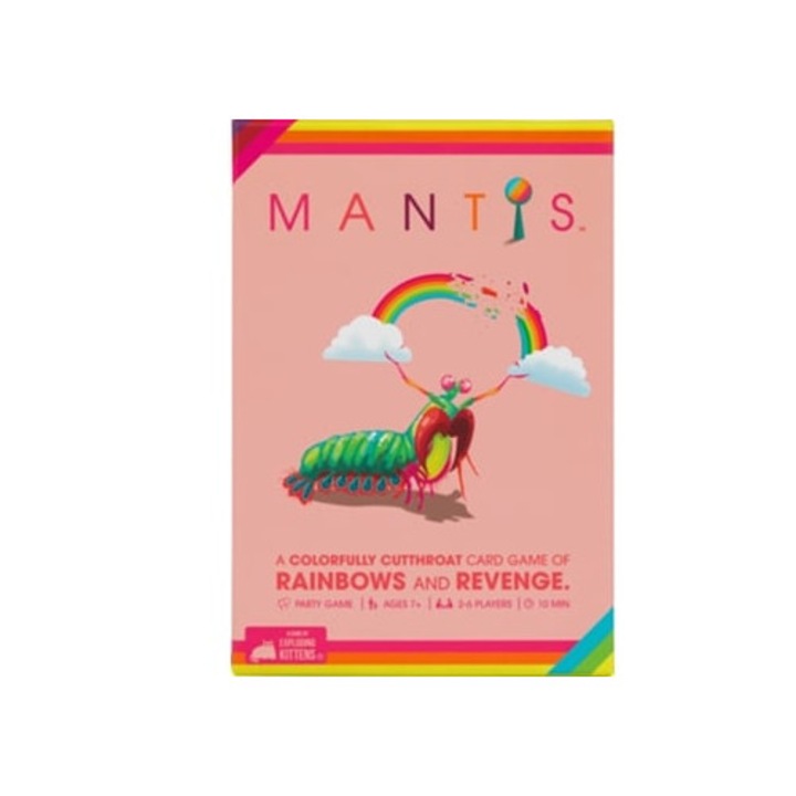 Joc de societate EXPLODING KITTENS Mantis, varsta minima recomandata 7 ani