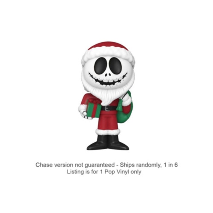 Figurina Funko Pesadilla Antes De Navidad Jack Skellington Vinilo Soda Chase Set 1 din 6