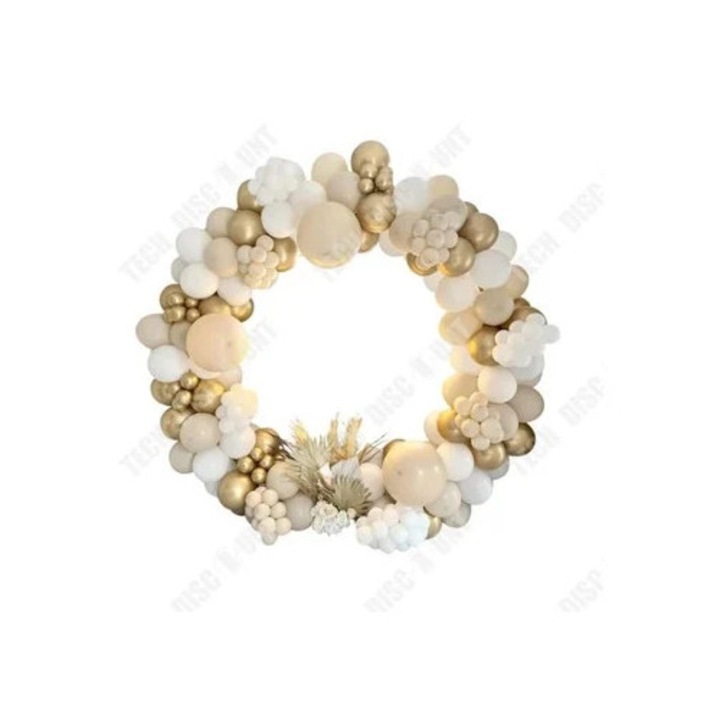 Lufi boltív, 185 darabos, fehér, többszínű, szett