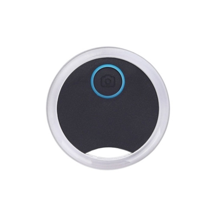 Dispozitiv anti-pierdere GPS Smart Tracker Bluetooth portabil pentru copii, varstnici si animale de companie, negru