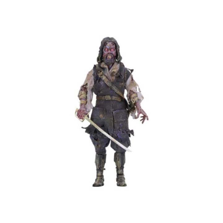 Retro "The Mist" Blake kapitány figura, 18 cm, hű részletek, mozgatható