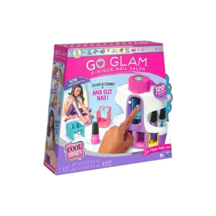 Set salon unghii pentru copii, Spin Master, 8 ani+