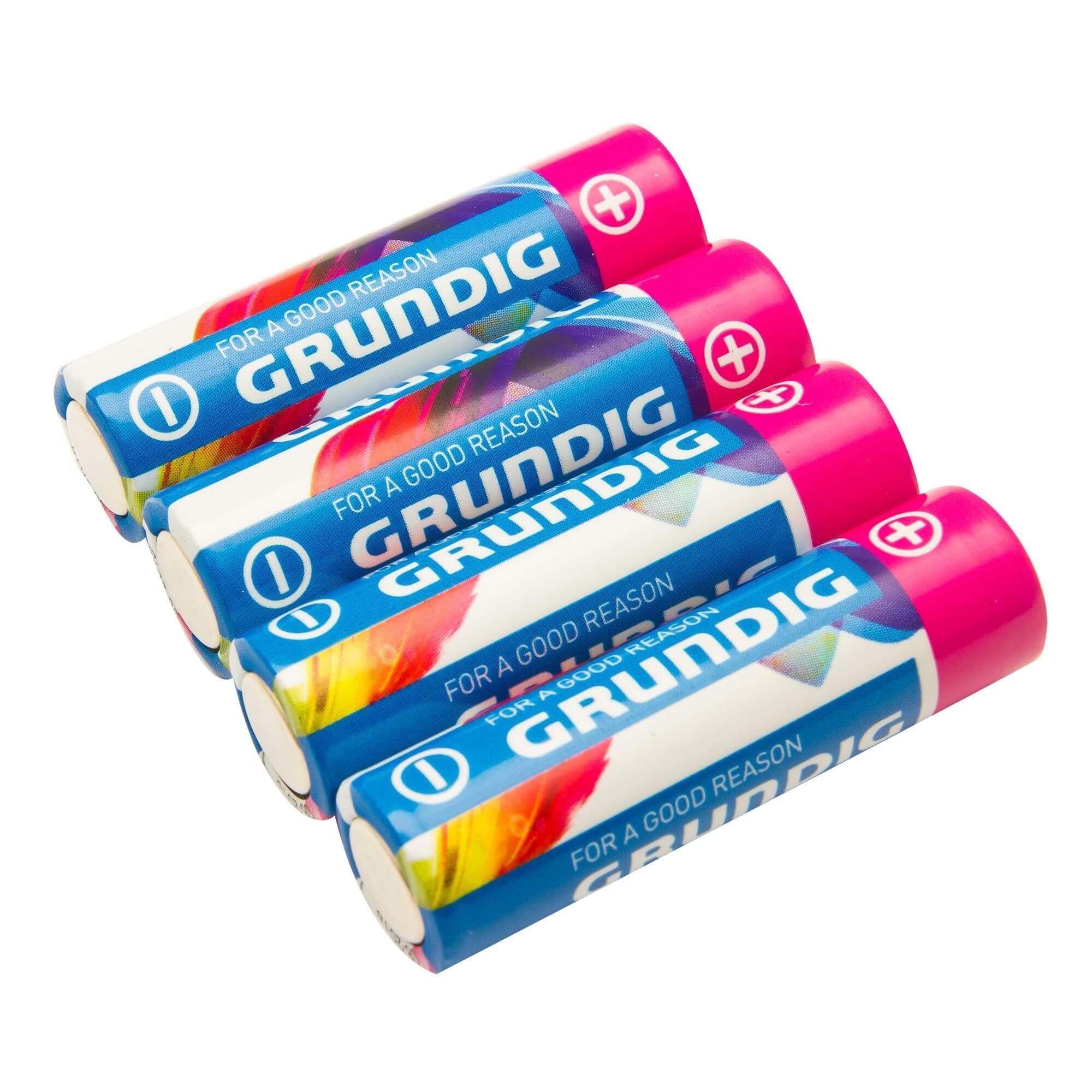 Set 4 baterii AA LR6 alcaline Grundig, 1.5 V, 2100mAh