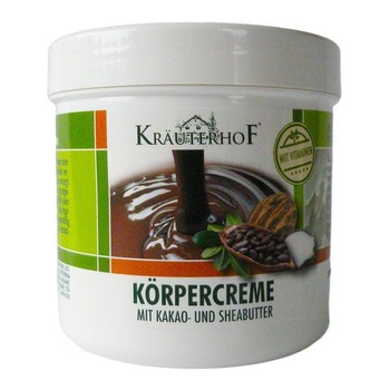Crema de corp cu cacao si unt de shea 250ml Crema de corp cu cacao si unt de shea 250ml