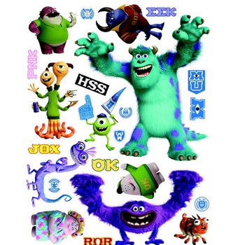 Sticker perete Walt Disney - Monsters 65 x 85 cm Sticker perete Walt Disney - Monsters 65 x 85 cm