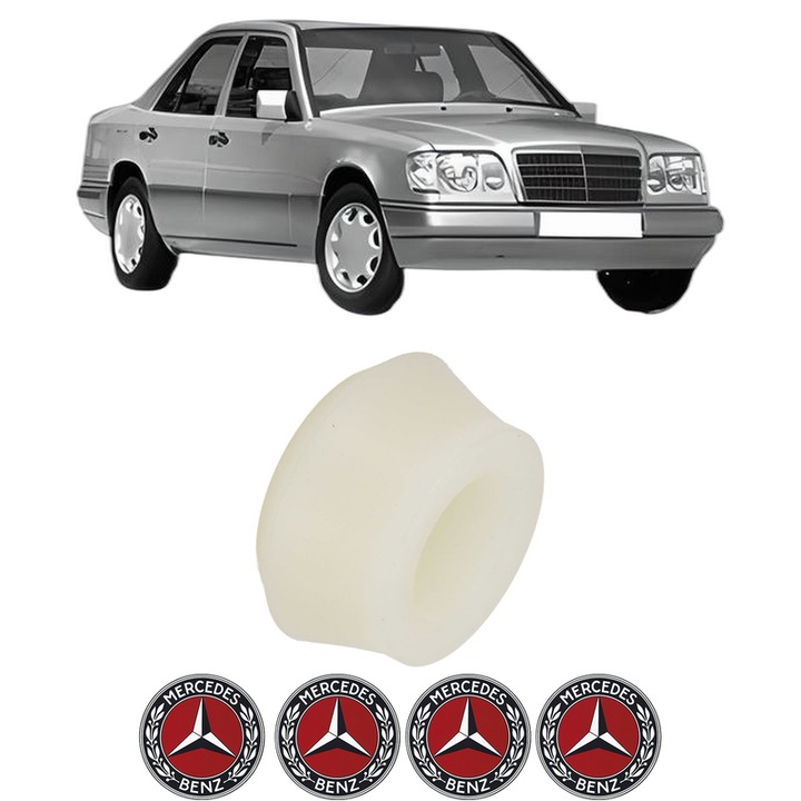 Bucsa bara stabilizatoare Spate Fata Dreapta Stanga MERCEDES-BENZ 124 Saloon (W124) din 1984-1993, Auto, Febi, 4x Stickere auto cu MERCEDES-BENZ
