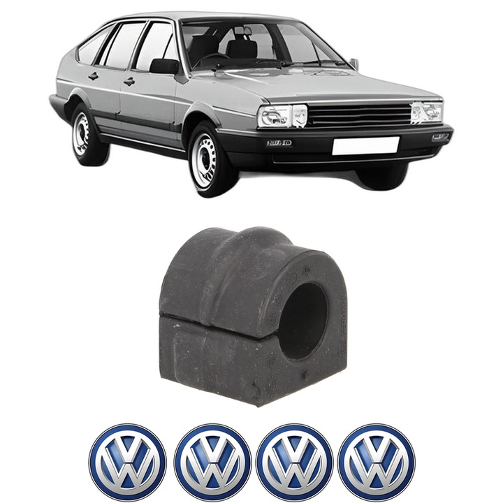Bucsa bara stabilizatoare Fata Dreapta Stanga Volkswagen PASSAT B2 (32B) din 1979-1989, Auto, Febi, 4x Stickere auto cu Volkswagen