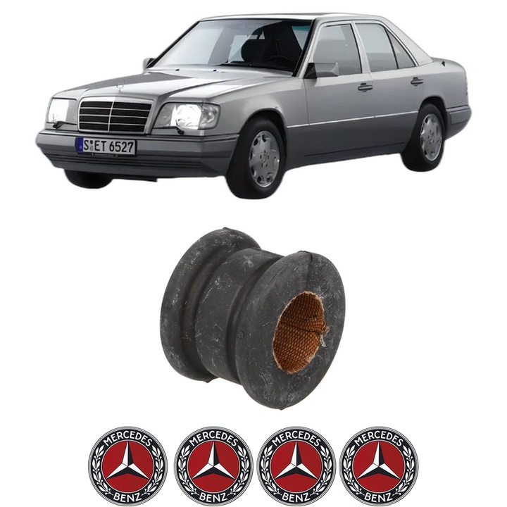 Bucsa bara stabilizatoare Fata Dreapta Stanga MERCEDES-BENZ E-CLASS (W124) din 1993-1995, Auto, Febi, 4x Stickere auto cu MERCEDES-BENZ