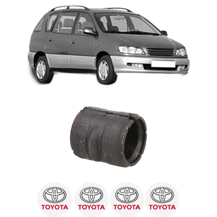 Bucsa bara stabilizatoare Fata Dreapta Stanga TOYOTA PICNIC (_XM1_) din 1996-2001, Auto, Febi, 4x Stickere auto cu TOYOTA