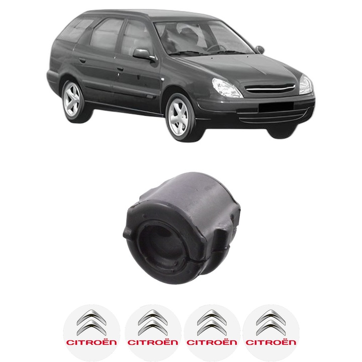 Bucsa bara stabilizatoare Fata Dreapta Stanga CITROEN XSARA Break (N2) din 1997-2005, Auto, Febi, 4x Stickere auto cu CITROEN