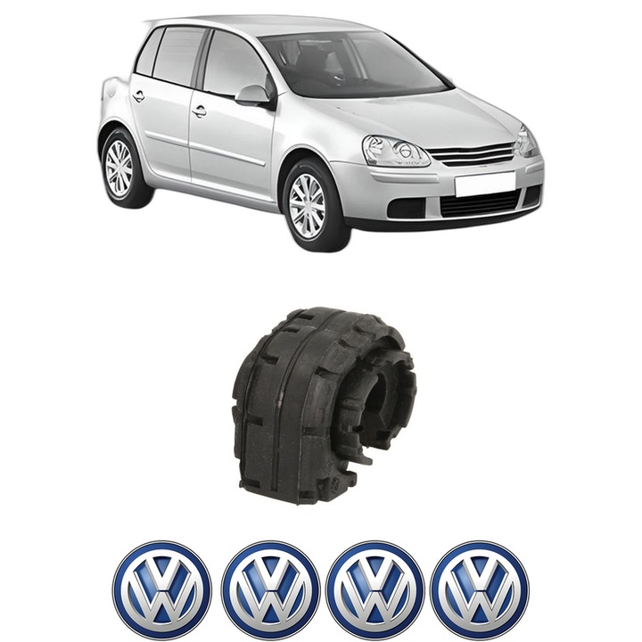 Bucsa bara stabilizatoare Spate Dreapta Stanga Volkswagen GOLF V (1K1) din 2003-2009, Auto, Febi, 4x Stickere auto cu Volkswagen