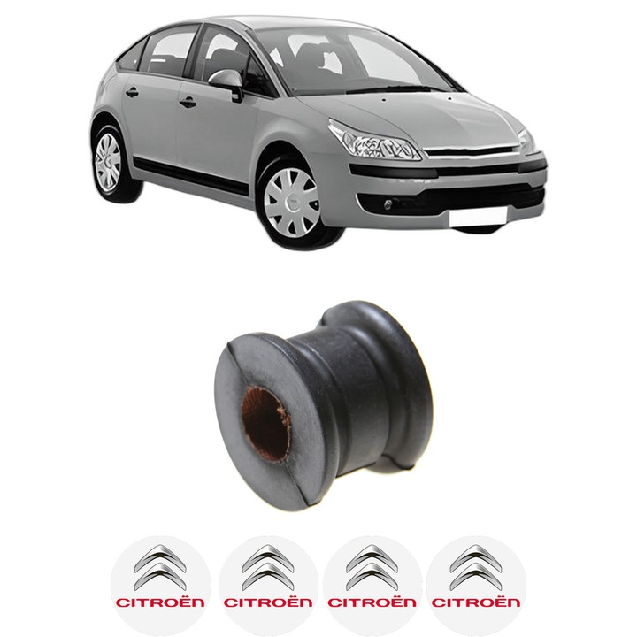 Bucsa bara stabilizatoare Fata Dreapta Stanga CITROEN C4 I (LC_) din 2004-2012, Auto, Febi, 4x Stickere auto cu CITROEN