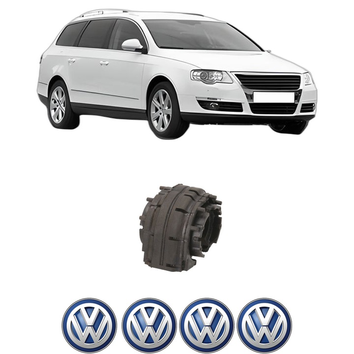 Bucsa bara stabilizatoare Spate Dreapta Stanga Volkswagen PASSAT B6 Variant (3C5) din 2005-2011, Auto, Febi, 4x Stickere auto cu Volkswagen