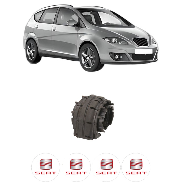Bucsa bara stabilizatoare Spate Dreapta Stanga SEAT ALTEA XL (5P5, 5P8) din 2006-2015, Auto, Febi, 4x Stickere auto cu SEAT