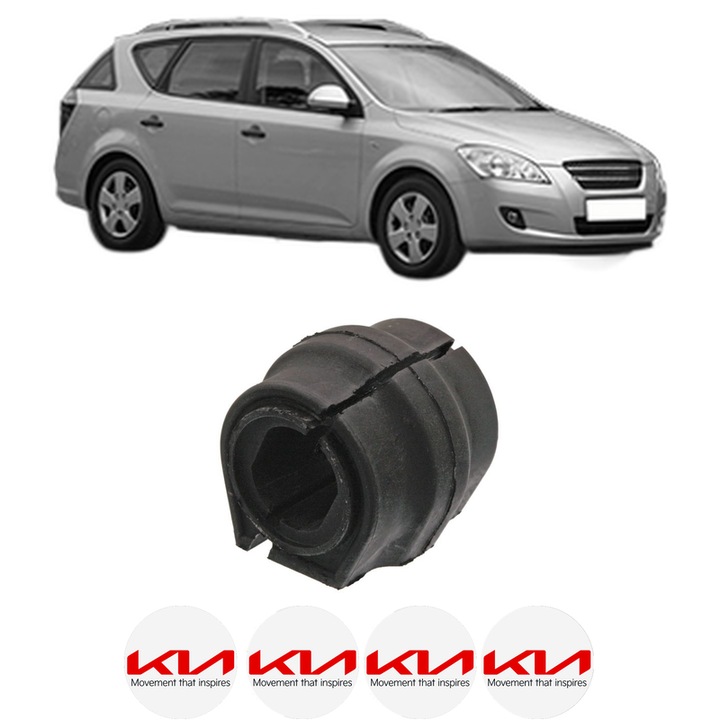 Bucsa bara stabilizatoare Fata Dreapta Stanga KIA CEE'D SW (ED) din 2007-2012, Auto, Febi, 4x Stickere auto cu KIA