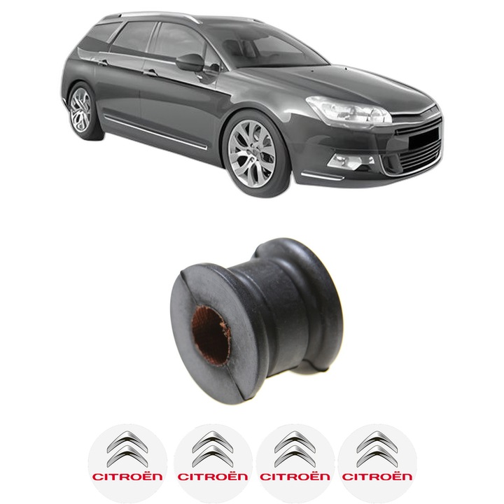 Bucsa bara stabilizatoare Fata Dreapta Stanga CITROEN C5 III Break (RW_) din 2008-2017, Auto, Febi, 4x Stickere auto cu CITROEN