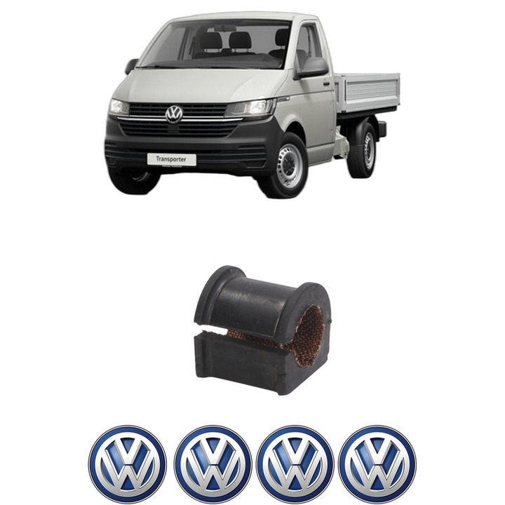 Bucsa bara stabilizatoare Fata Dreapta Stanga Volkswagen TRANSPORTER T5 Platform/Chassis (7JD, 7JE, 7JL, 7JY, 7JZ, 7F din 2003-2015, Auto, Febi, 4x Stickere auto cu Volkswagen