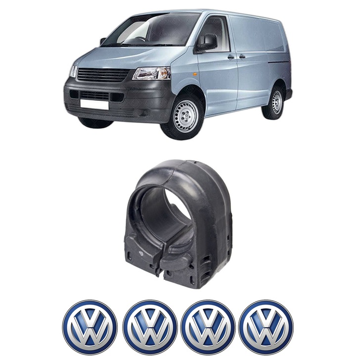 Bucsa bara stabilizatoare Spate Dreapta Stanga Volkswagen TRANSPORTER T5 Van (7HA, 7HH, 7EA, 7EH) din 2003-2015, Auto, Febi, 4x Stickere auto cu Volkswagen