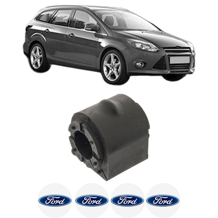 Bucsa bara stabilizatoare Fata Dreapta Stanga FORD FOCUS III Turnier din 2010-2020, Auto, Febi, 4x Stickere auto cu FORD