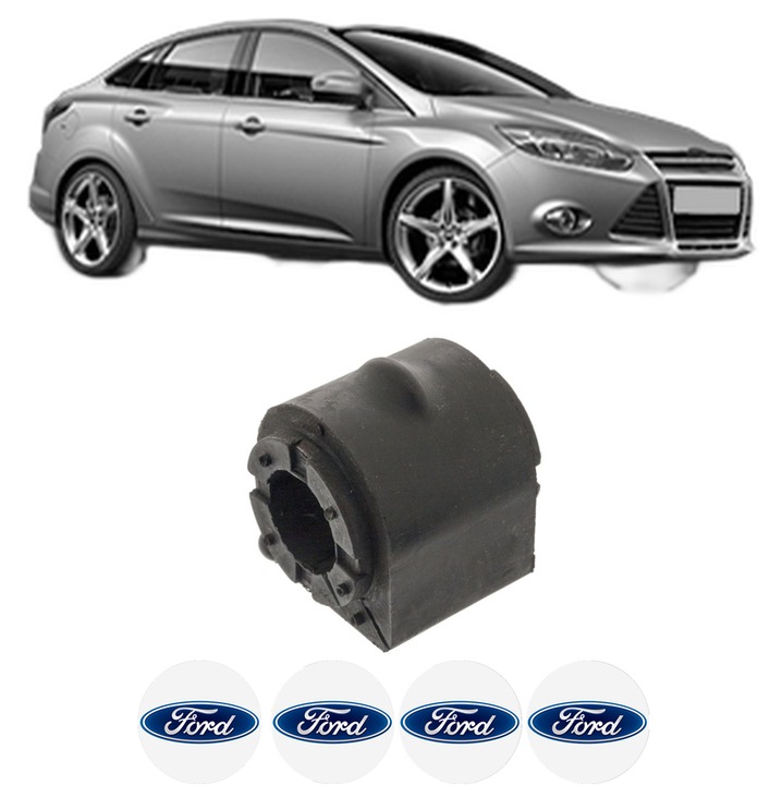 Bucsa bara stabilizatoare Fata Dreapta Stanga FORD FOCUS III Saloon din 2010-2020, Auto, Febi, 4x Stickere auto cu FORD