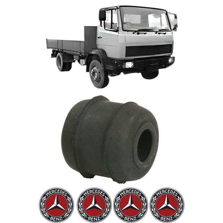 Bucsa bara stabilizatoare Fata Spate Dreapta Stanga MERCEDES-BENZ T2/LN1 Platform/Chassis din 1986-1994, Auto, Febi, 4x Stickere auto cu MERCEDES-BENZ