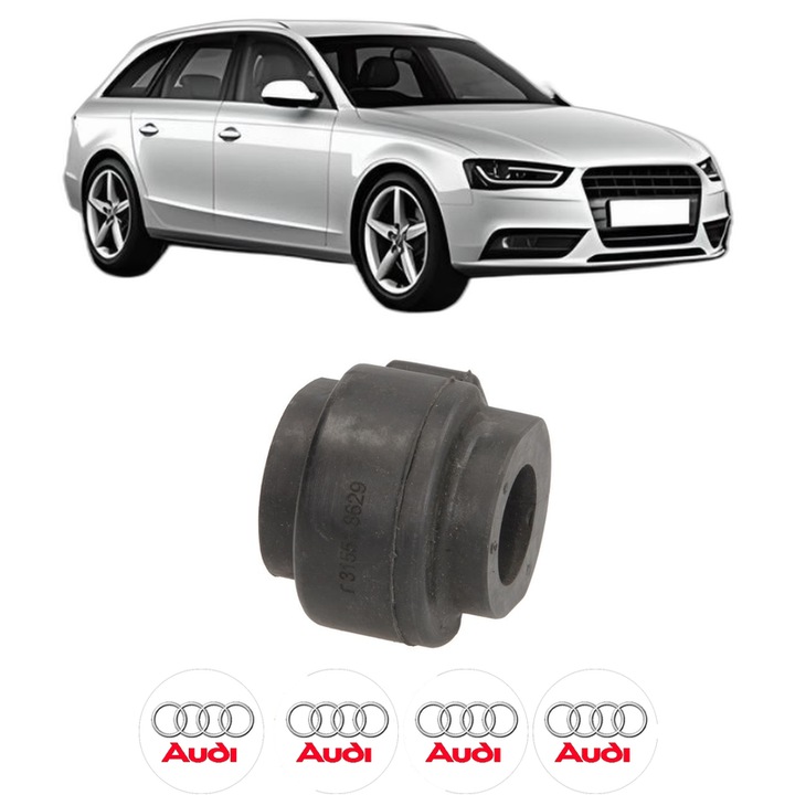 Bucsa bara stabilizatoare Fata Dreapta Stanga AUDI A4 B8 Avant (8K5) din 2007-2015, Auto, Febi, 4x Stickere auto cu AUDI