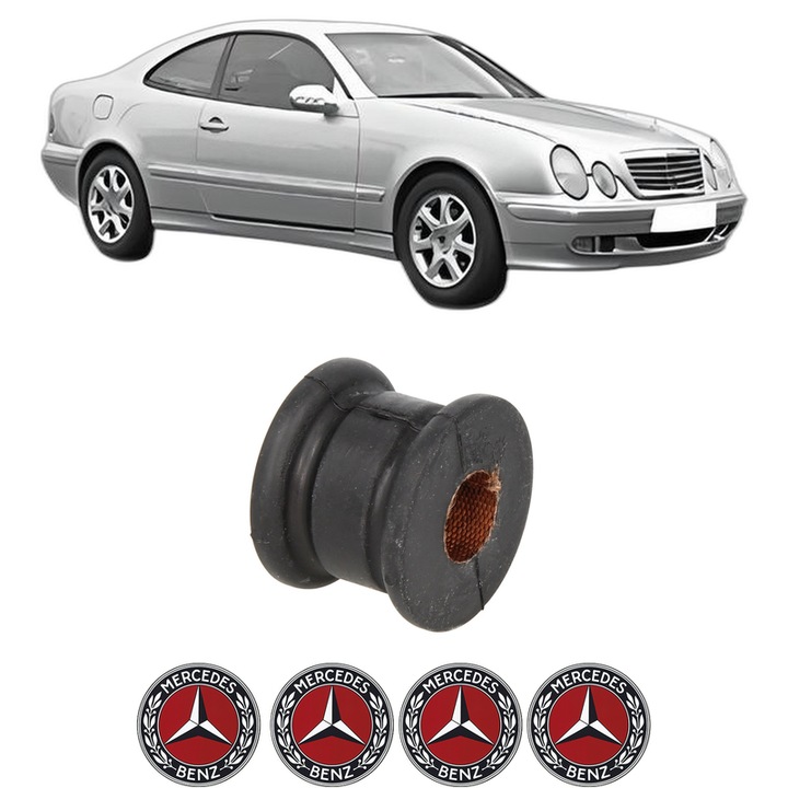 Bucsa bara stabilizatoare Fata Dreapta Stanga MERCEDES-BENZ CLK (C208) din 1997-2003, Auto, Febi, 4x Stickere auto cu MERCEDES-BENZ