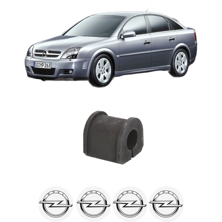Bucsa bara stabilizatoare Spate Dreapta Stanga OPEL VECTRA C GTS (Z02) din 2002-2009, Auto, Febi, 4x Stickere auto cu OPEL
