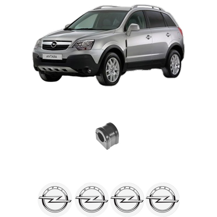 Bucsa bara stabilizatoare Fata Dreapta Stanga OPEL ANTARA A (L07) din 2006-2017, Auto, Febi, 4x Stickere auto cu OPEL