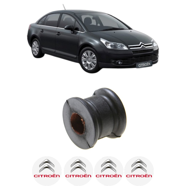 Bucsa bara stabilizatoare Fata Dreapta Stanga CITROEN C4 I Saloon din 2006-2014, Auto, Febi, 4x Stickere auto cu CITROEN