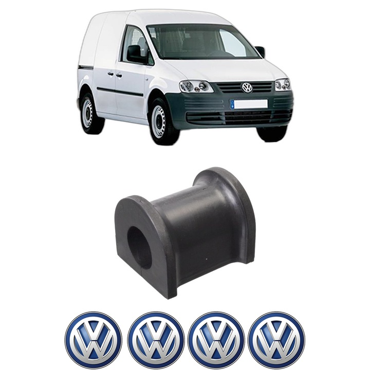 Bucsa bara stabilizatoare Spate Dreapta Stanga Volkswagen CADDY III MPV (2KB, 2KJ, 2CB, 2CJ) din 2004-2015, Auto, Febi, 4x Stickere auto cu Volkswagen