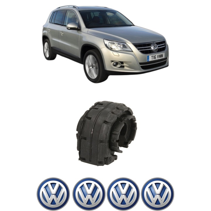 Bucsa bara stabilizatoare Spate Dreapta Stanga Volkswagen TIGUAN VAN (5N_) din 2007-2018, Auto, Febi, 4x Stickere auto cu Volkswagen