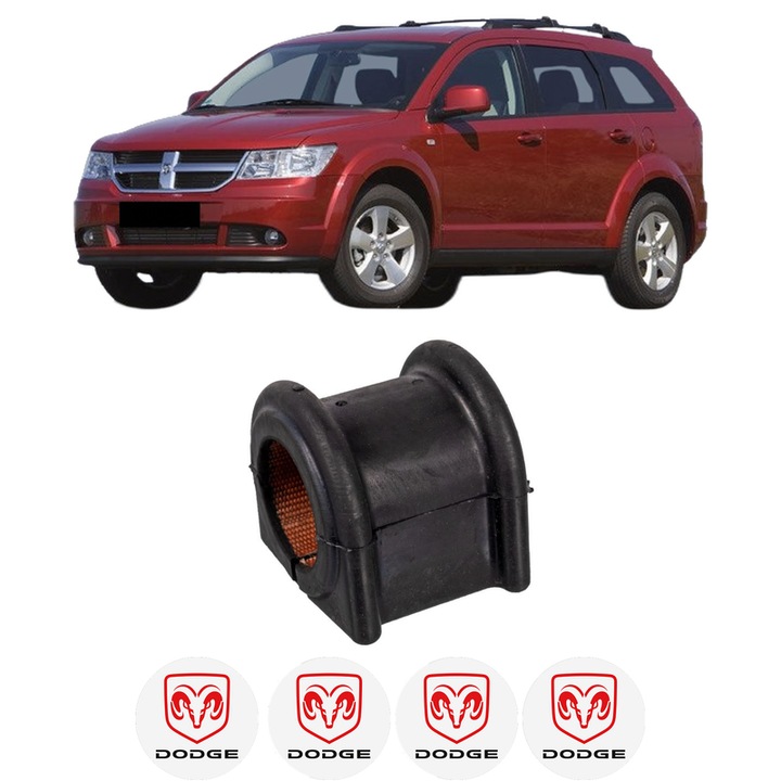 Bucsa bara stabilizatoare Spate Dreapta Stanga DODGE JOURNEY VAN (JC) din 2008-2012, Auto, Febi, 4x Stickere auto cu DODGE
