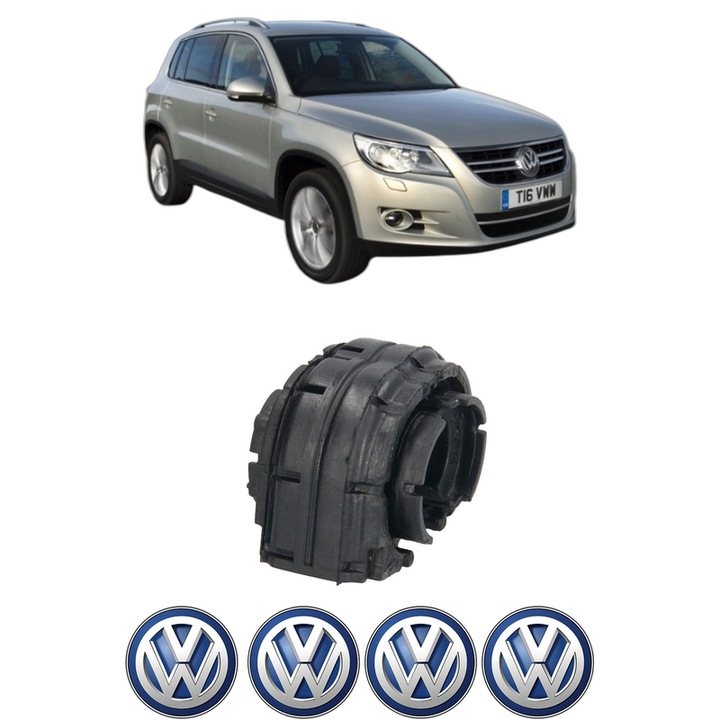 Bucsa bara stabilizatoare Spate Dreapta Stanga Volkswagen TIGUAN VAN (5N_) din 2007-2018, Auto, Febi, 4x Stickere auto cu Volkswagen