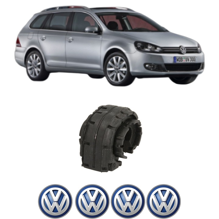 Bucsa bara stabilizatoare Spate Dreapta Stanga Volkswagen GOLF VAN VI Variant (AJ5) din 2009-2014, Auto, Febi, 4x Stickere auto cu Volkswagen