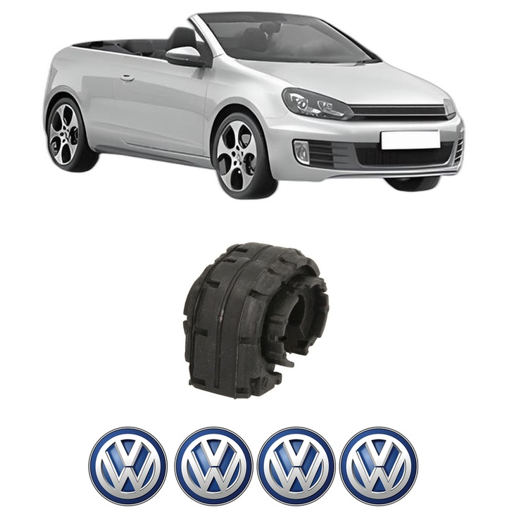 Bucsa bara stabilizatoare Spate Dreapta Stanga Volkswagen GOLF VI Convertible (517) din 2011-2016, Auto, Febi, 4x Stickere auto cu Volkswagen
