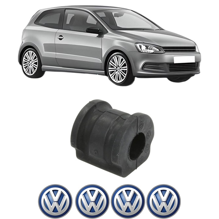 Bucsa bara stabilizatoare Fata Dreapta Stanga Volkswagen POLO V (6R1, 6C1) din 2009-2022, Auto, Febi, 4x Stickere auto cu Volkswagen