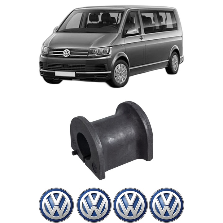 Bucsa bara stabilizatoare Spate Fata Dreapta Stanga Volkswagen MULTIVAN T6 (SGF, SGM, SGN, SHM, SHN) din 2015-2024, Auto, Febi, 4x Stickere auto cu Volkswagen