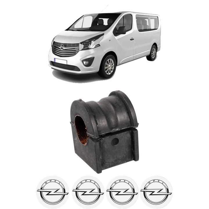 Bucsa bara stabilizatoare Fata Dreapta Stanga OPEL VIVARO B Bus (X82) din 2014-2019, Auto, Febi, 4x Stickere auto cu OPEL