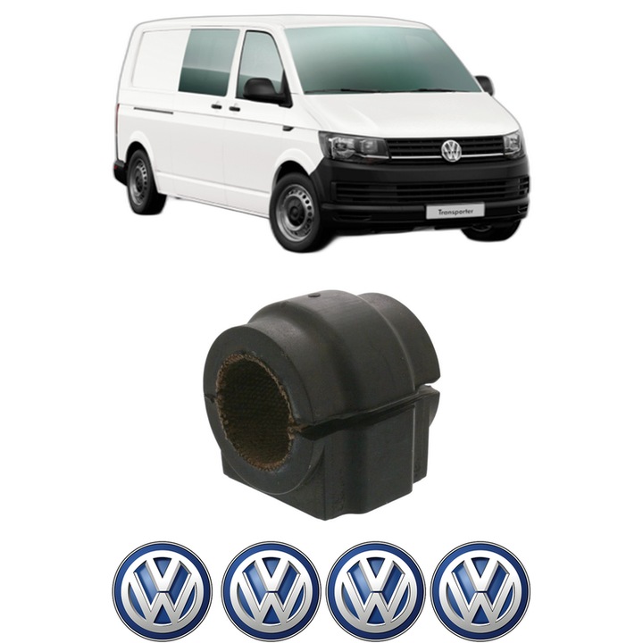 Bucsa bara stabilizatoare Fata Dreapta Stanga Volkswagen TRANSPORTER T6 / CARAVELLE T6 Bus (SGB, SGJ, SHB, SHJ) din 2015-2024, Auto, Febi, 4x Stickere auto cu Volkswagen