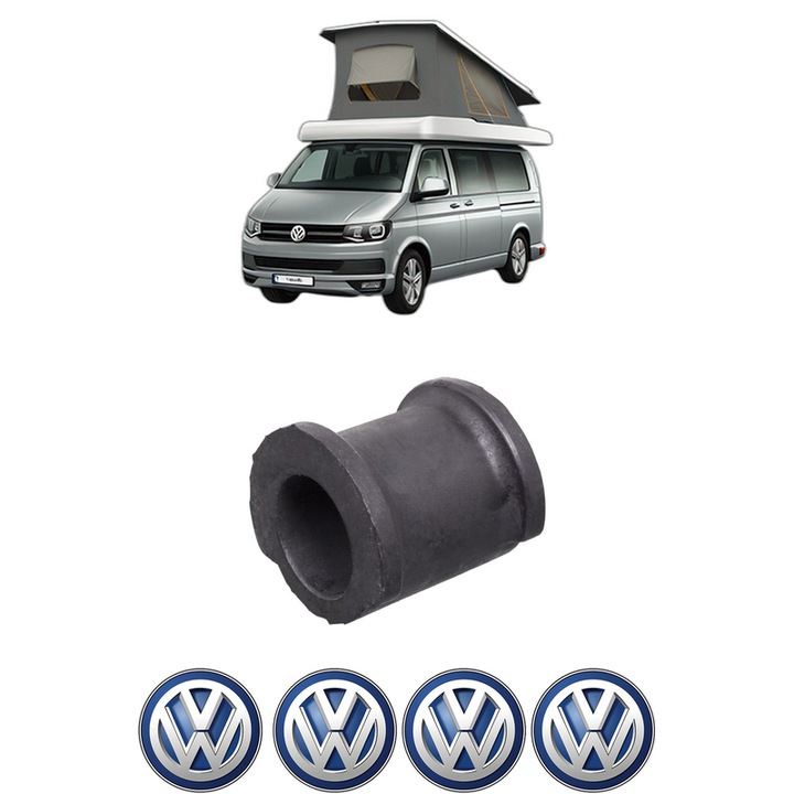 Bucsa bara stabilizatoare Spate Dreapta Stanga Volkswagen CALIFORNIA T6 Camper (SGC, SGG, SHC) din 2015-2024, Auto, Febi, 4x Stickere auto cu Volkswagen