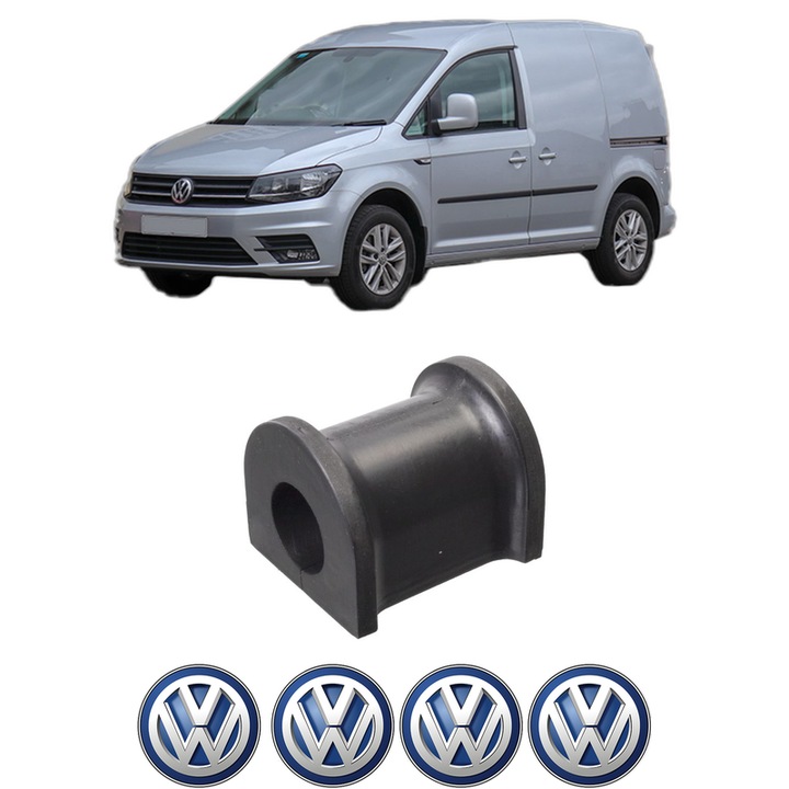 Bucsa bara stabilizatoare Spate Dreapta Stanga Volkswagen CADDY ALLTRACK IV Box Body/MPV (SAA) din 2015-2020, Auto, Febi, 4x Stickere auto cu Volkswagen