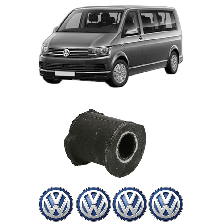 Bucsa bara stabilizatoare Spate Dreapta Stanga Volkswagen MULTIVAN T6 (SGF, SGM, SGN, SHM, SHN) din 2015-2024, Auto, Febi, 4x Stickere auto cu Volkswagen