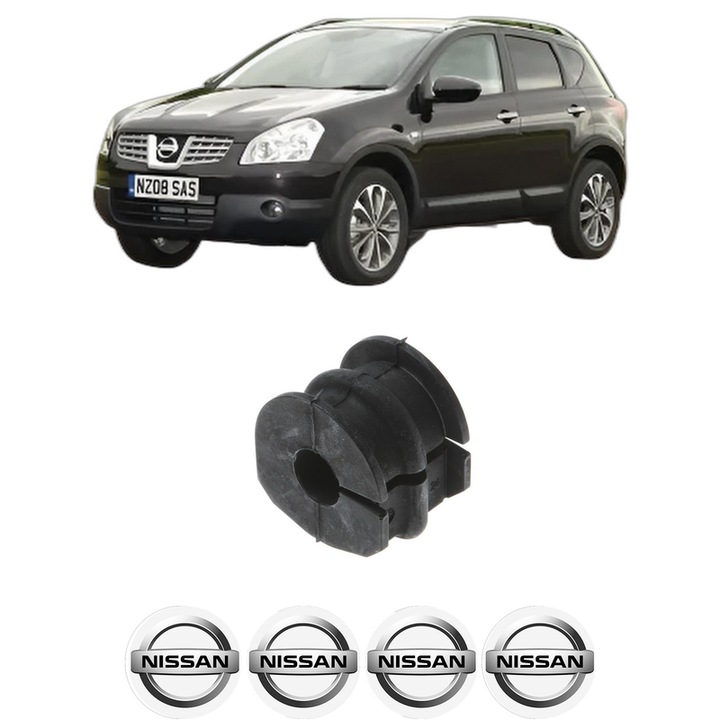 Bucsa bara stabilizatoare Spate Dreapta Stanga NISSAN QASHQAI +2 VAN (JJ10E) din 2008-2014, Auto, Febi, 4x Stickere auto cu NISSAN