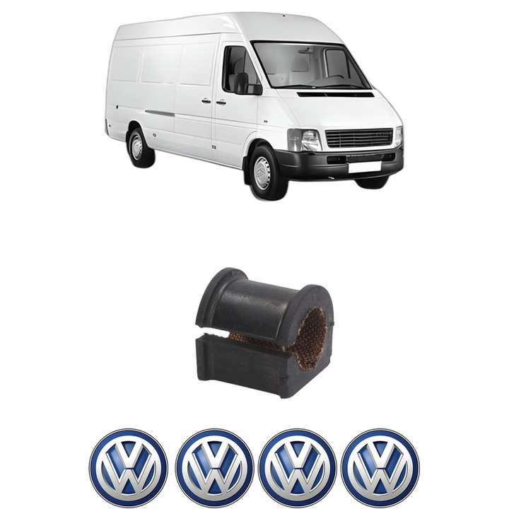 Bucsa bara stabilizatoare Fata Dreapta Stanga Volkswagen LT 28-46 II Van (2DA, 2DD, 2DH) din 1996-2006, Auto, Febi, 4x Stickere auto cu Volkswagen
