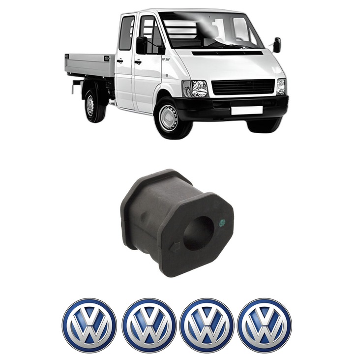 Bucsa bara stabilizatoare Fata Dreapta Stanga Volkswagen LT 28-46 II Platform/Chassis (2DC, 2DF, 2DG, 2DL, 2DM) din 1996-2006, Auto, Febi, 4x Stickere auto cu Volkswagen