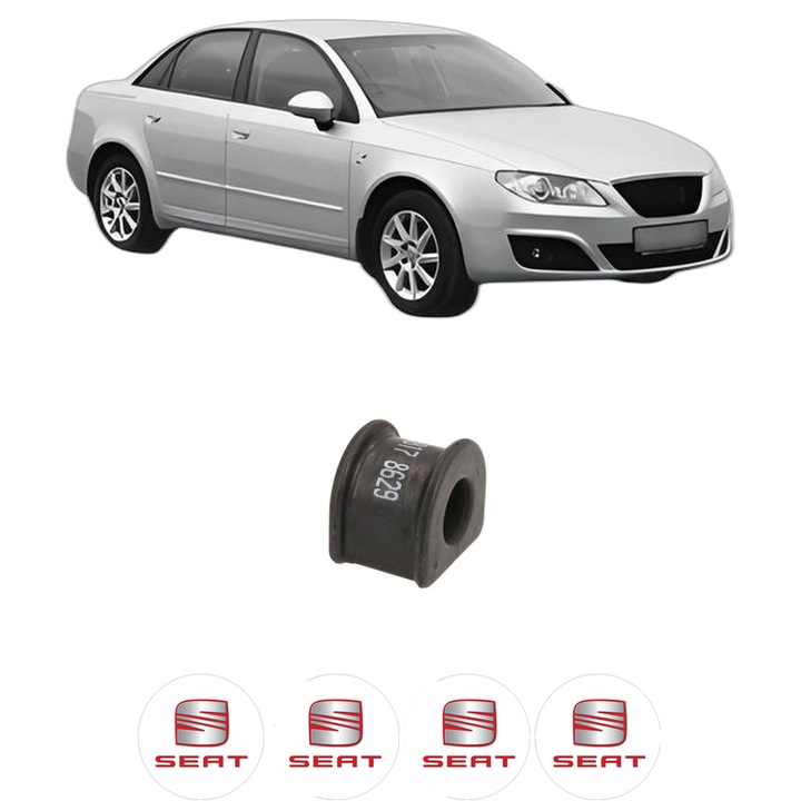 Bucsa bara stabilizatoare Spate Dreapta Stanga SEAT EXEO (3R2) din 2008-2013, Auto, Febi, 4x Stickere auto cu SEAT