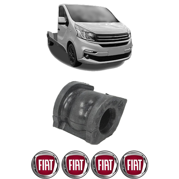Bucsa bara stabilizatoare Fata Dreapta Stanga FIAT TALENTO Platform/Chassis (296_) din 2016-2019, Auto, Febi, 4x Stickere auto cu FIAT
