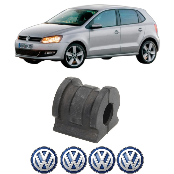 Bucsa bara stabilizatoare Fata Dreapta Stanga Volkswagen POLO Van V (6R1, 6C1) din 2009-2017, Auto, Febi, 4x Stickere auto cu Volkswagen